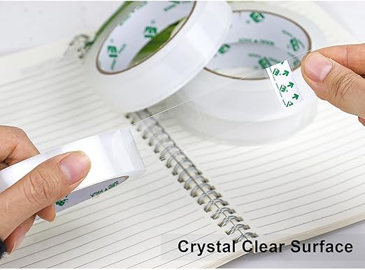 BOMEI PACK 8Rolls Clear Tape Refills - Image 3