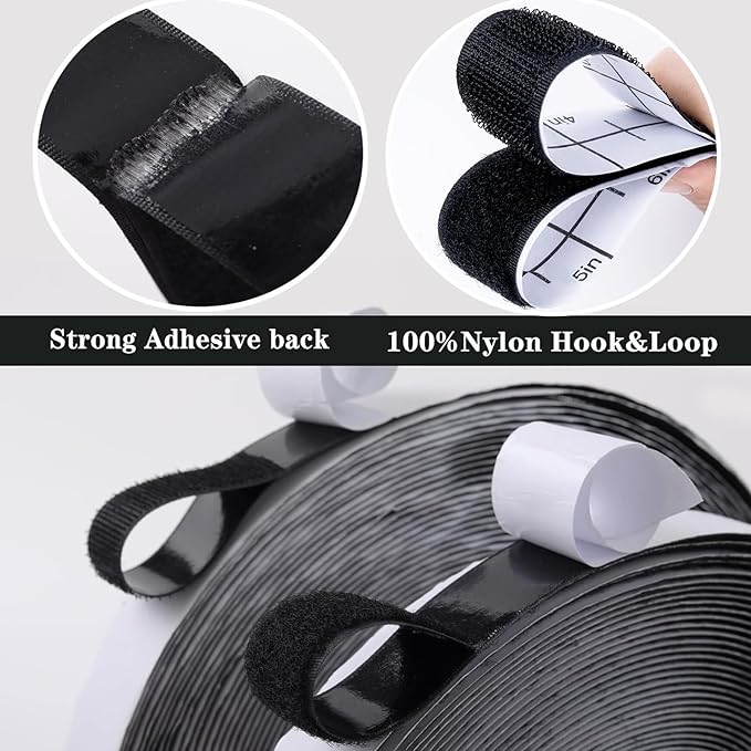 Navona 40Ft x 1Inch Hook and Loop Strips - Image 4