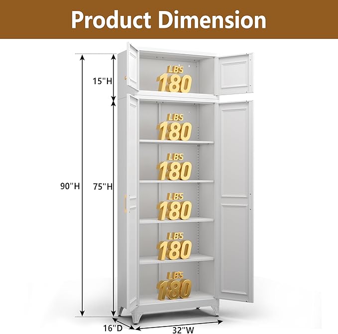 Kitchen Pantry Cabinet, Food Pantry cabinets - Image 3