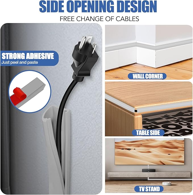 Floor Cable Cover, Low Profile Cable Hider - Image 5