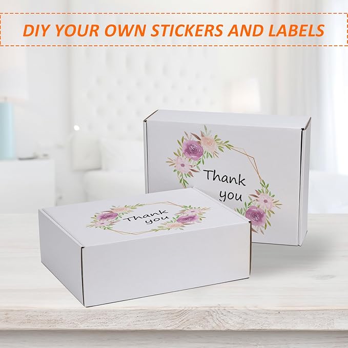 HORLIMER 12x9x4 inches Shipping Boxes Set of 50 - Image 4
