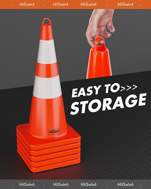 HiGiant 28 inch Traffic Safety Cones - Image 5