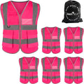 Safety Reflective Work Vest 6 Pack by Unknown