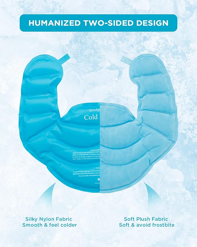 Comfytemp Ice Pack for Neck Shoulders Pain Relief, FSA Approved HSA, Resuable - Image 3