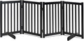 LZRS Freestanding Extra Wide Dog Gate 30 inch Tall by LZRSPET