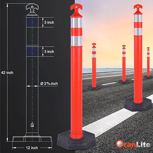 Traffic Delineator Post Cones - Image 2