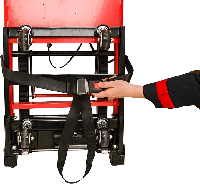 LINE2design Electric Hand Truck Dolly - 441 lb Capacity 160W Motor - Folding - Image 9