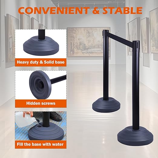 6 Pack Crowd Control Stanchions - Image 4