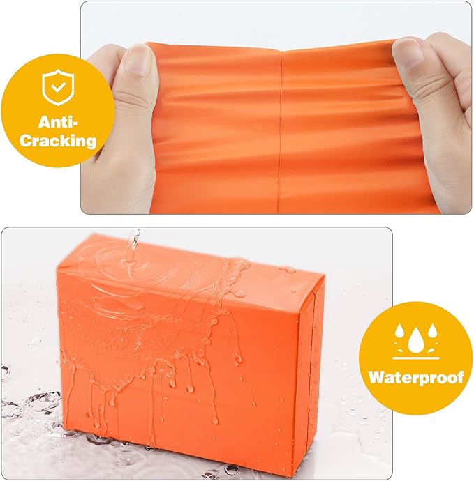 Famagic 200pcs Poly Mailers 10x13 Inch Shipping Bags Orange Shipping Envelopes - Image 4