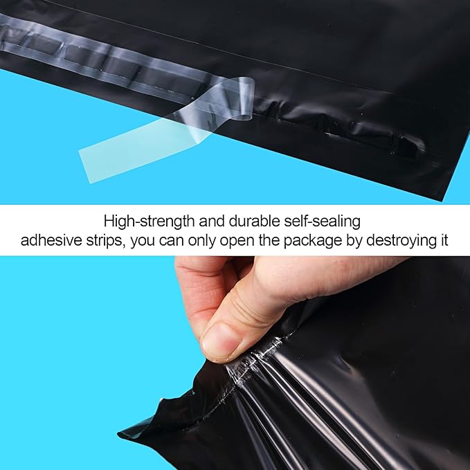 Outus 120 Pcs Poly Mailer Envelope 4 Sizes Shipping Bags Self Adhesive Clasp - Image 5