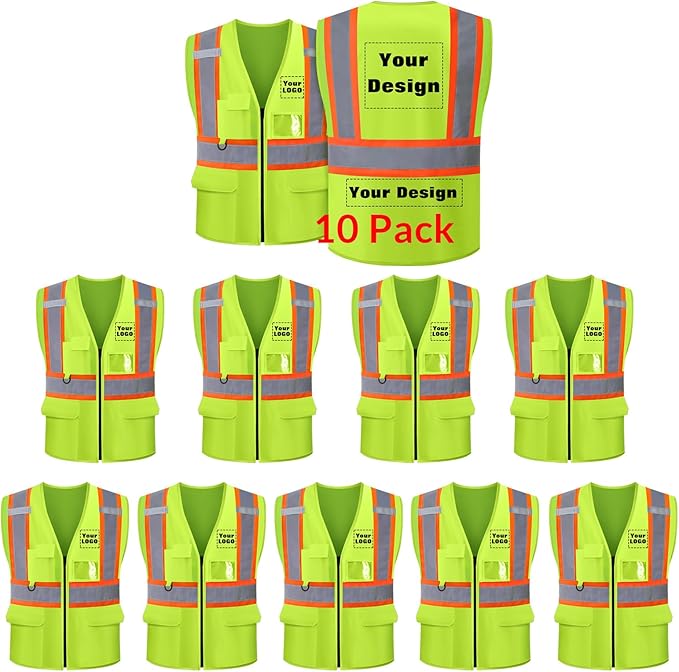 Safety Vest Customize Logo by evershare