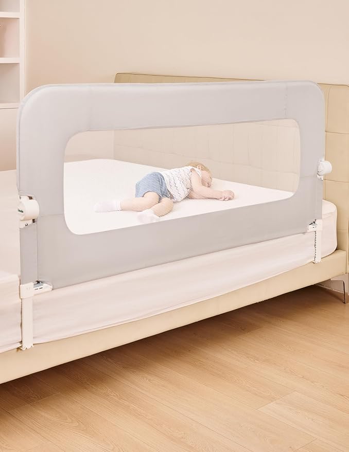 BABELIO Bed Rail for Toddlers, Baby Side Railing for Twin/Full/Queen/King Size by BABELIO