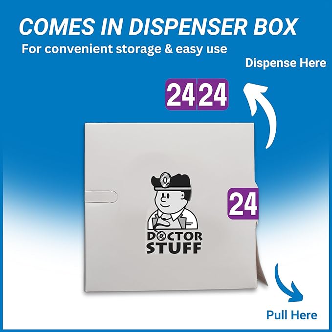 2024 Year Stickers, Doctor Stuff 2024 Chart Stickers, Ames/TAB Style, USA Made - Image 3