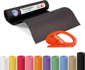 Black Kraft Paper Roll 12" x 1200" by IDLPackaging