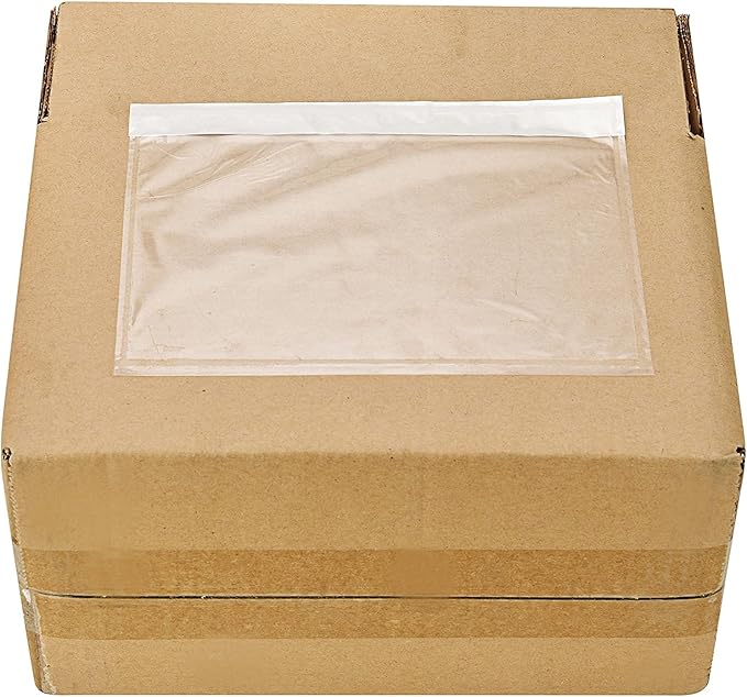 SJPACK 7.5" x 5.5" Shipping Label Sleeves, Label Envelopes Pouches - Image 3