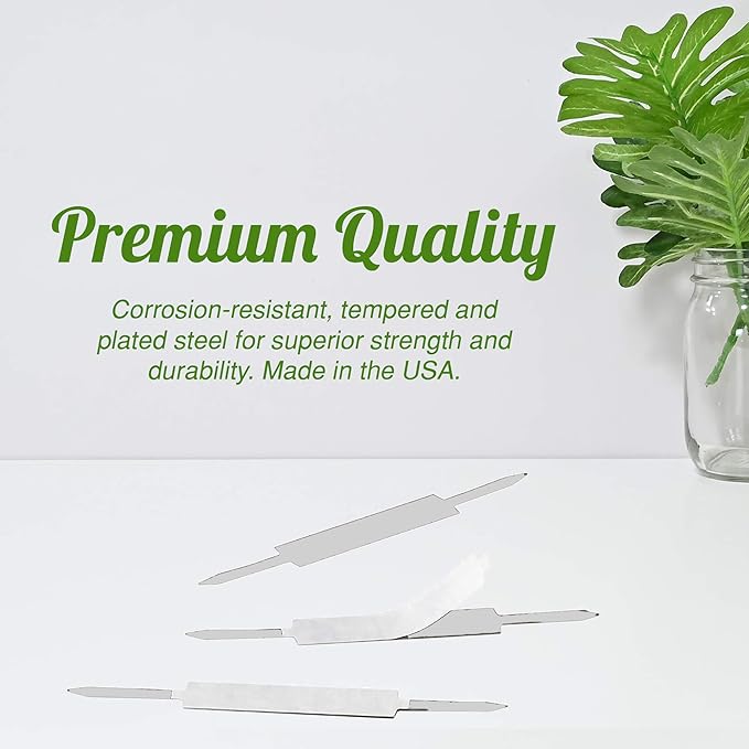 OLYMPX 100 Pcs of 1 Inch Capacity Economy Self-Adhesive Fastener, Prong Paper - Image 4