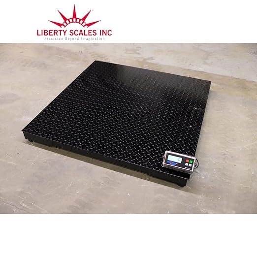 Liberty LS-4040-5k-NN 40" x 40" Industrial Floor Scale - Image 4