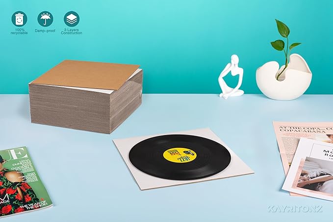 12.5x12.5 inch Corrugated Cardboard Sheets - Image 7