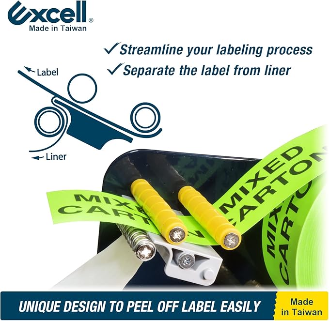 Excell LD-222 Manual Label Dispenser: Works - Image 3
