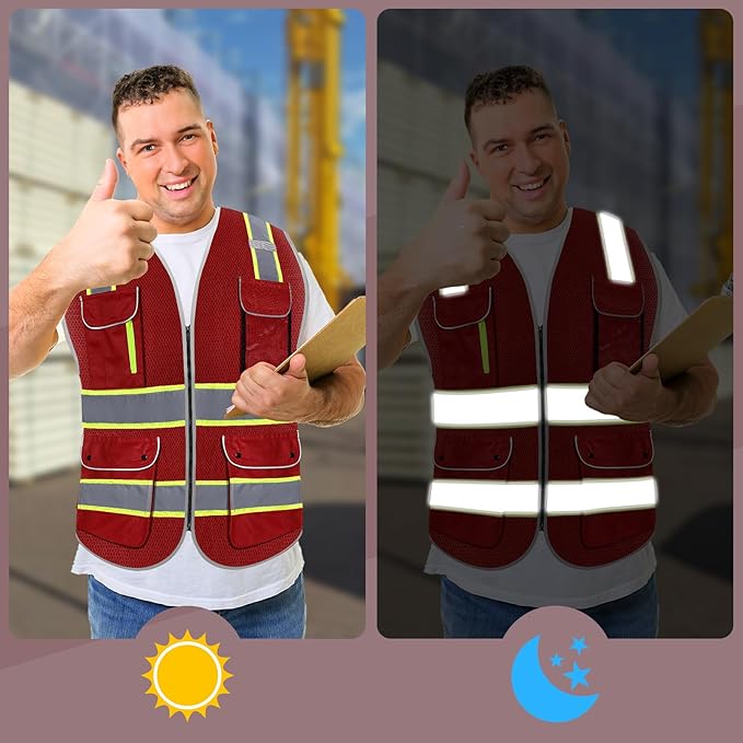 High Visibility Safety Vest - Image 4