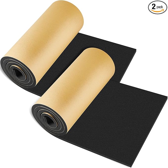 Pangda 2 Pieces 59 x 16 x 1/2 Inch Extra Large Marine Foam Roll Closed Cell by Pangda