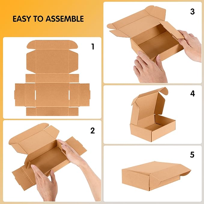 12x9x4 inch Shipping Boxes Set of 20 - Image 3