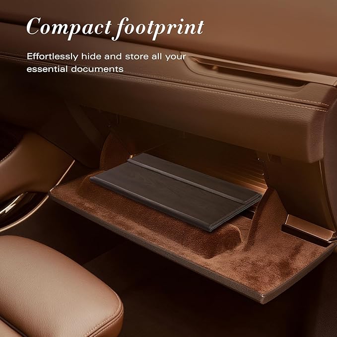 CoBak Leather Car Registration and Insurance Holder - Image 7