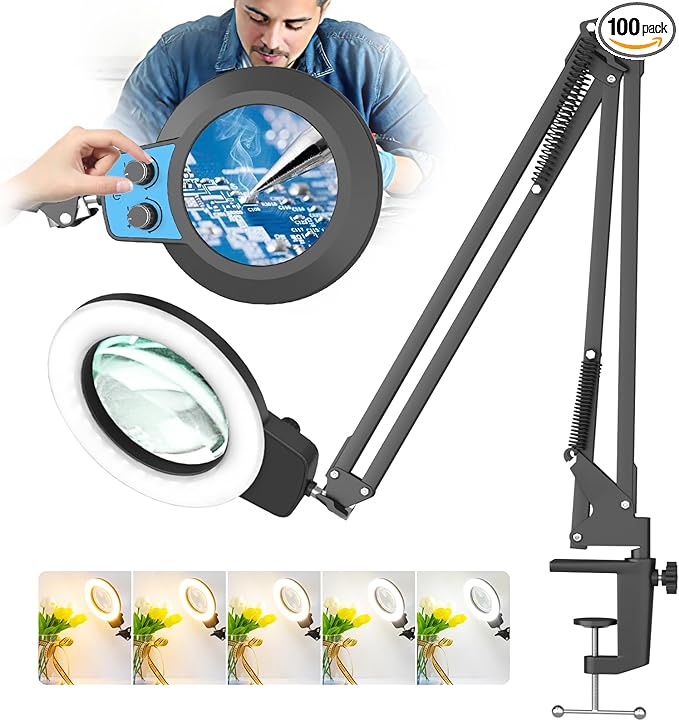 HITTI 12X Long Magnifying Glass by HITTI