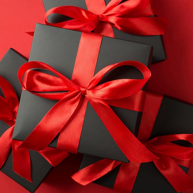 Vanhench 36" x 2400" Black Wrapping Paper - Image 4