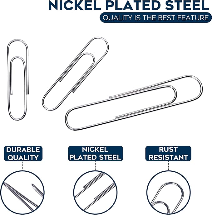 500 Pack Paper Clips by Luxurecourt - Image 4
