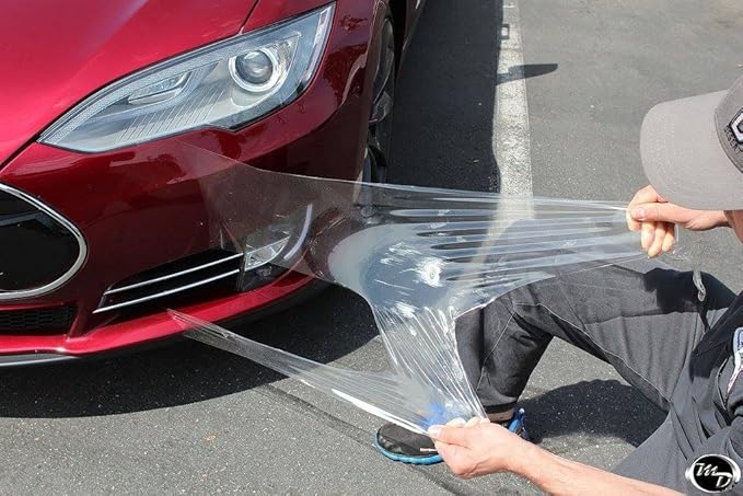 VViViD Clear Paint Protection Bulk Vinyl Wrap Film Including 3M Squeegee and - Image 11