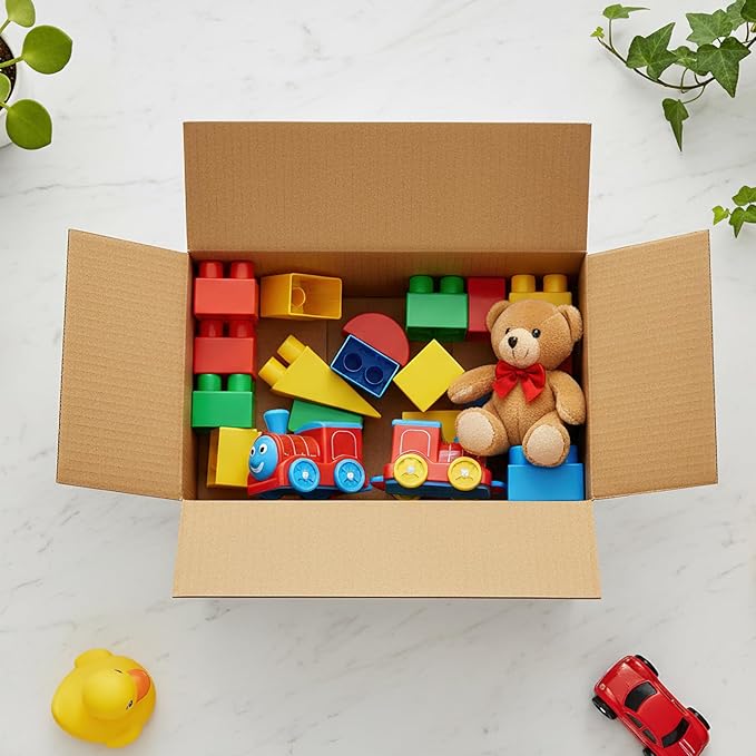 25 Pack Shipping Boxes 7x5x3 Inches, Small Business, Literature Mailer - Image 4