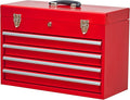 4 Drawers Metal Tool Box Portable Steel Tool Chest by Unknown