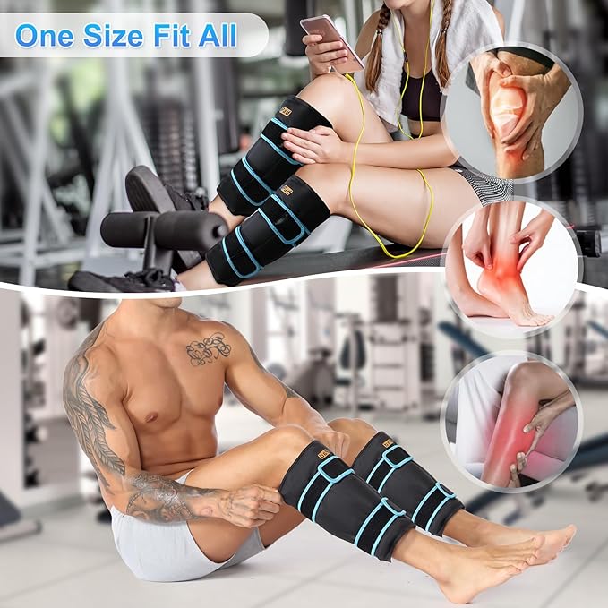 SuzziPad 360° Cold Pack for Calf, Arm & Elbow – Ice Wrap - Image 2