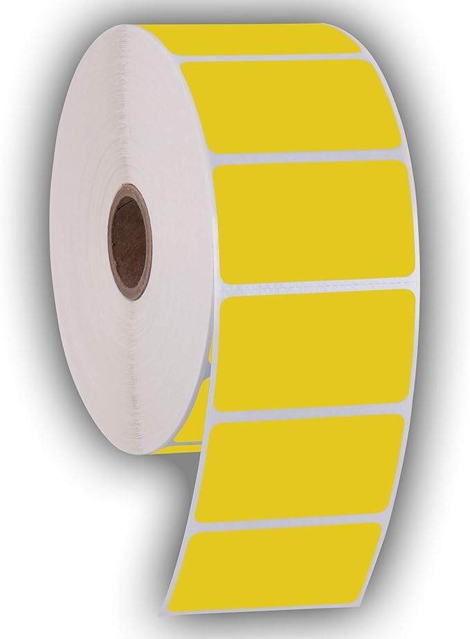 2.25" X 1.25" Direct Thermal Perforated Stickers Labels by KENCO