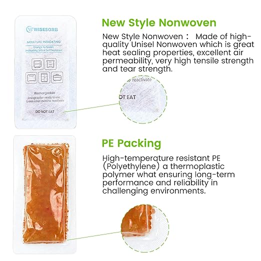 4Pcs 40 Gram Rechargeable Desiccant Packs, Indicating Silica Gel, Gun Safe - Image 5