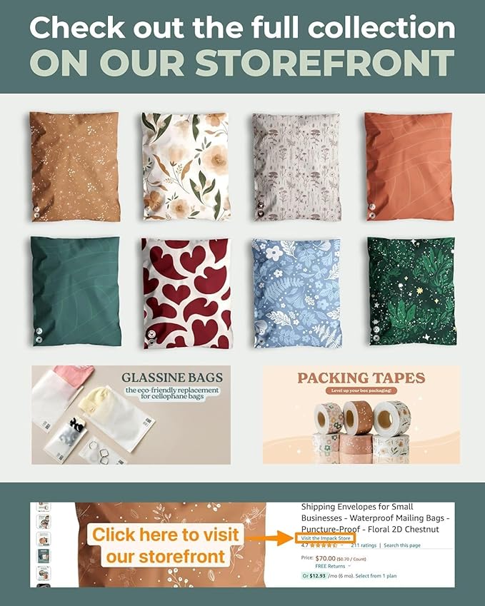 Poly Mailers 6x9-25 Pack Biodegradable Shipping Bags - Image 6