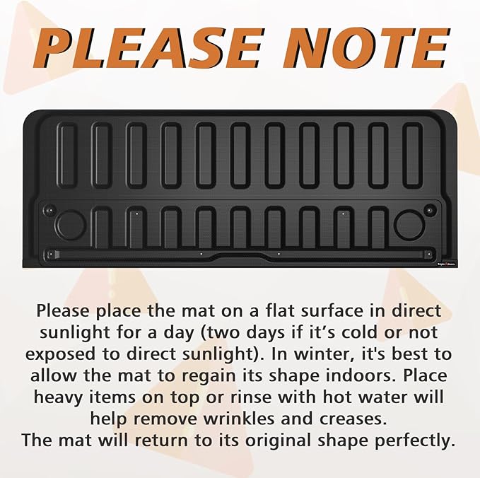 TripleAliners Tailgate Mat for 2019-2025 2026 Dodge Ram 1500 Power - Image 2