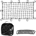 Truck Bed Cargo Net – 4 x 6 Foot, Heavy-Duty Elastic Mesh by Grit+Performance