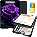 Clipboard with Storage, Office Supplies Nursing Clipboards Folder with Pen by CAPAUNVDA