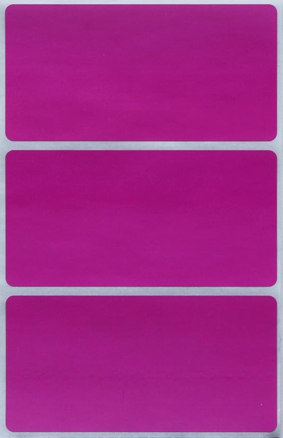 Royal Green Rectangular Stickers Color-Coding Labels by RoyalGreen