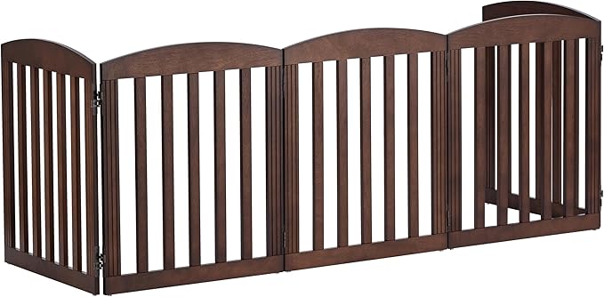 SPIRICH 120" Extra Wide 28" Tall Dog Gate Indoor, Dog Gates - Image 4