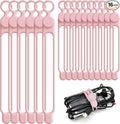 Nearockle Silicone Cable Ties Cord Organizer by ELECTRONICSORGANIZATION