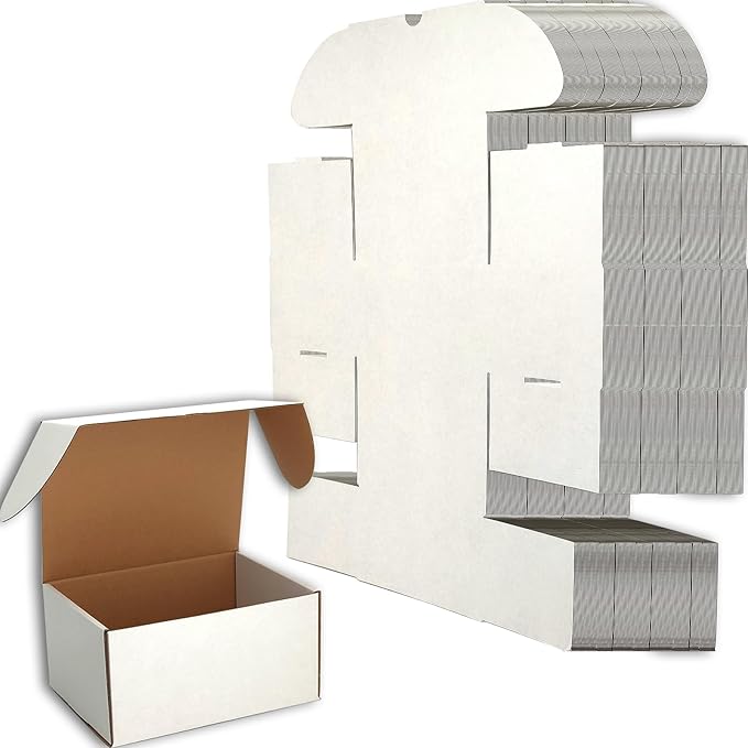 8x6x4 inches Small Shipping Boxes Set of 25 by Lmuze