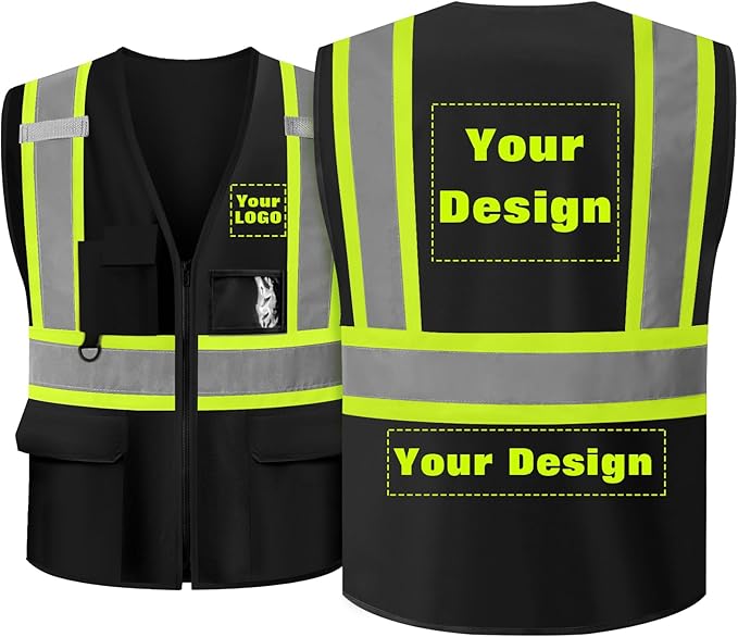Safety Vest Customize Logo by evershare
