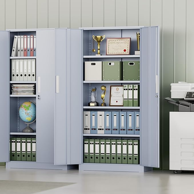 INTERGREAT Metal Storage Cabinet - Image 8