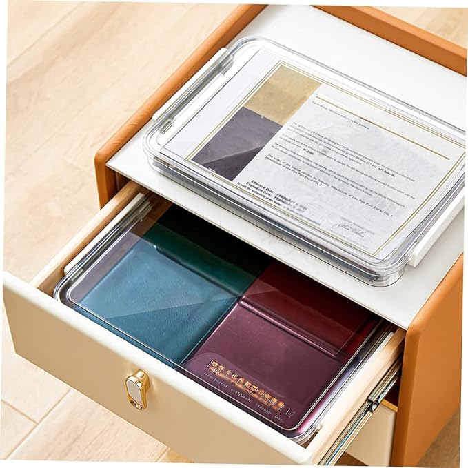 Transparent Stackable File Storage Box - Image 6