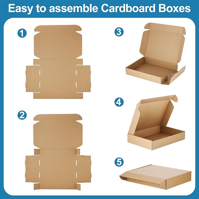 Famagic 12Pack 4x4x2 Small Shipping Boxes - Image 7
