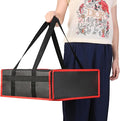 Bodaon Insulated Pizza Bags for Food Delivery 16" x 16" x 6", Compact Pizza Bag by Bodaon