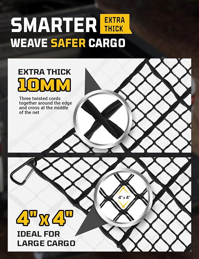 Cargo Net for Pickup Truck Bed - Image 5
